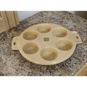 Vintage LittonWare Microwave Muffin Pan Cupcake Pan Egg Pan #39284